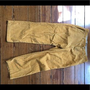 Izod men’s corduroy gold pants!